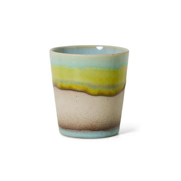HKliving - 70's Kaffeebecher, 230 ml, glint