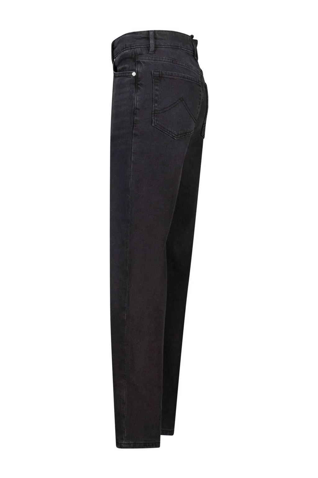America Today waist straight leg jeans zwart