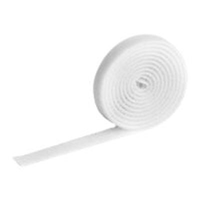 DURABLE CAVOLINE GRIP 10 - rouleau attache-câble auto-agrippant - 1m x 1cm - blanc