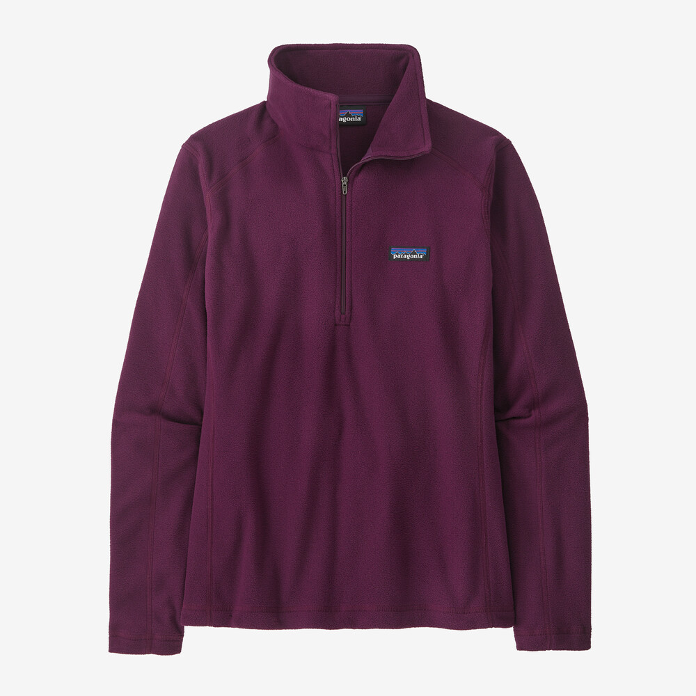 Damen-Fleecejacke mit Micro-D-D-Design und 1/4-Reißverschluss