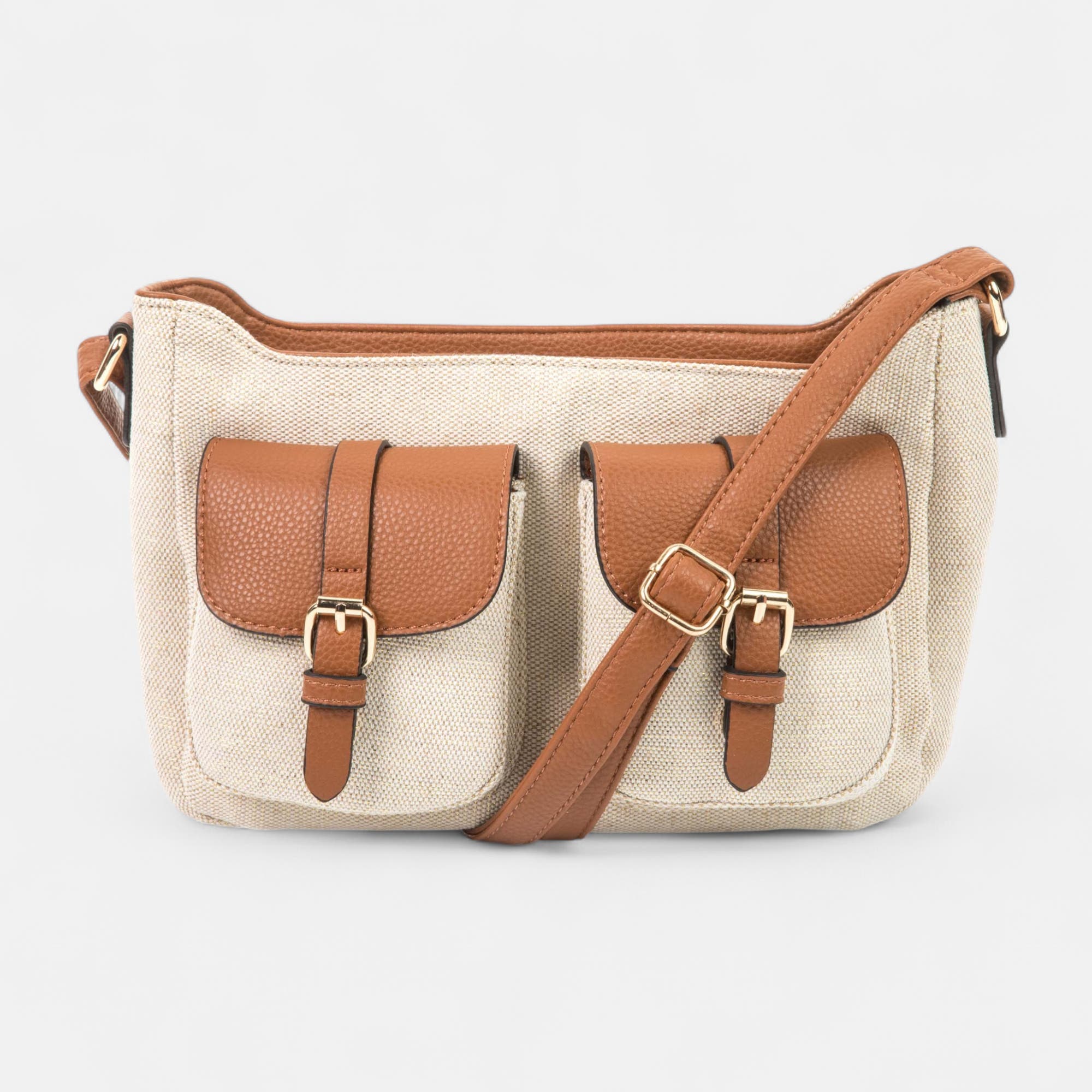 Sac bandoulière cognac