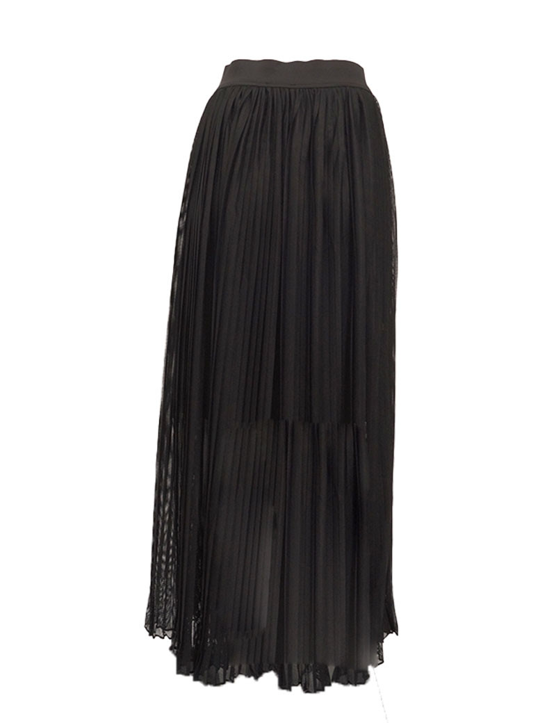 HBT BASICS - DIANA JUPE MESH NOIR