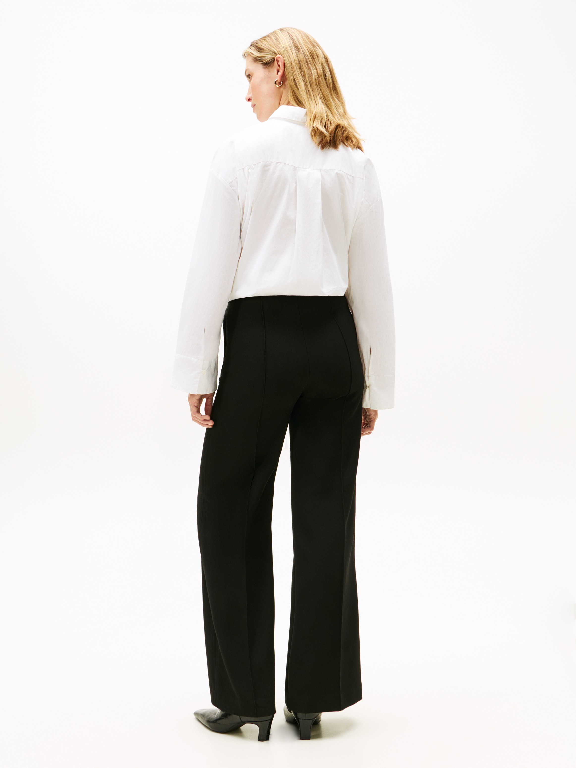 Tommy Hilfiger Anzughose »PUNTO WIDE LEG PANT«