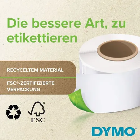 Dymo LabelWriter™ Etiketten weiß, 500 Stück