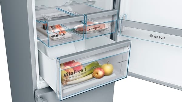 Bosch Serie 4 kølefryseskab KGN397LEQ (inox)