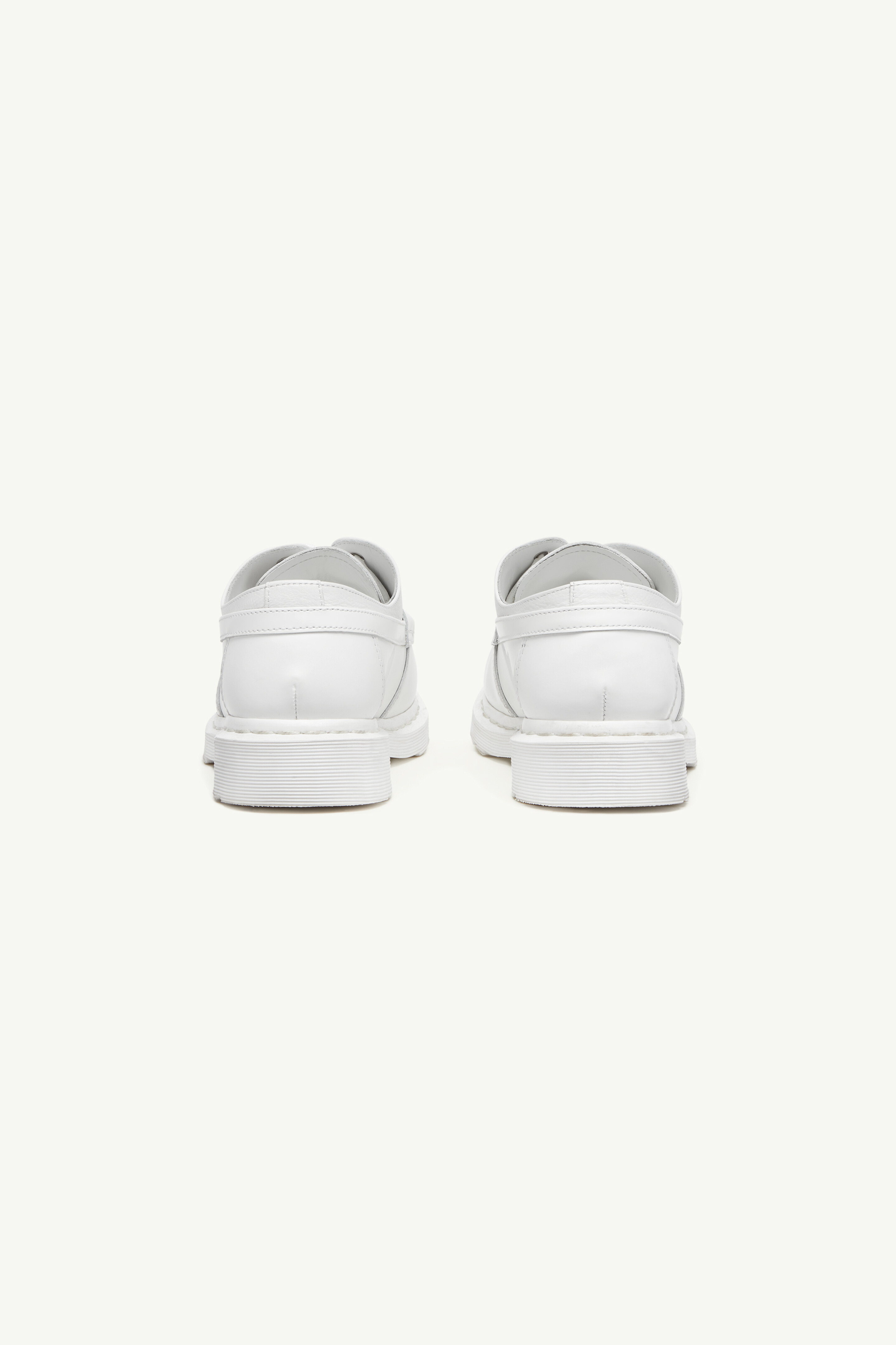 Bottes MM6 X Dr. Martens en cuir vintage pour femme | MM6 Blanc