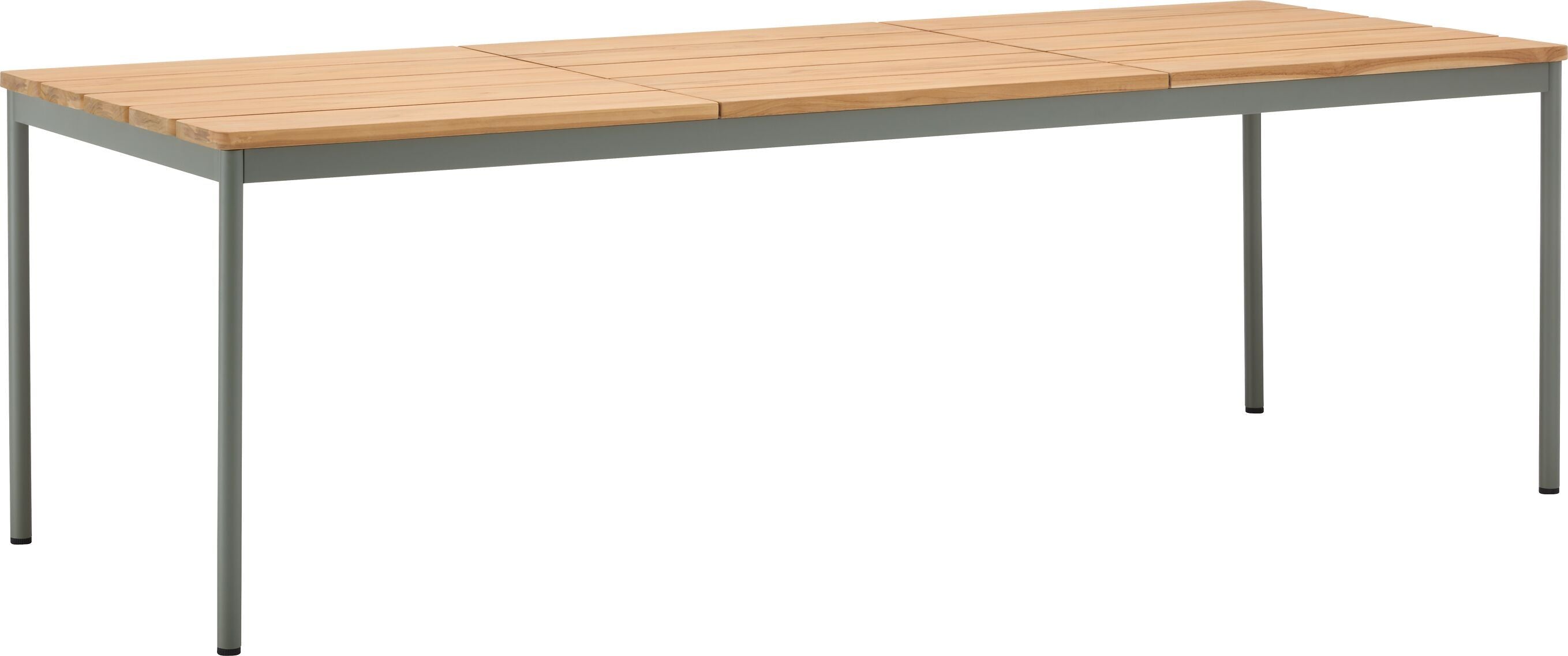 MOLOKINI Gartentisch - Holz / B: 238.0 cm x T: 90.0 cm x H: 73.0 cm