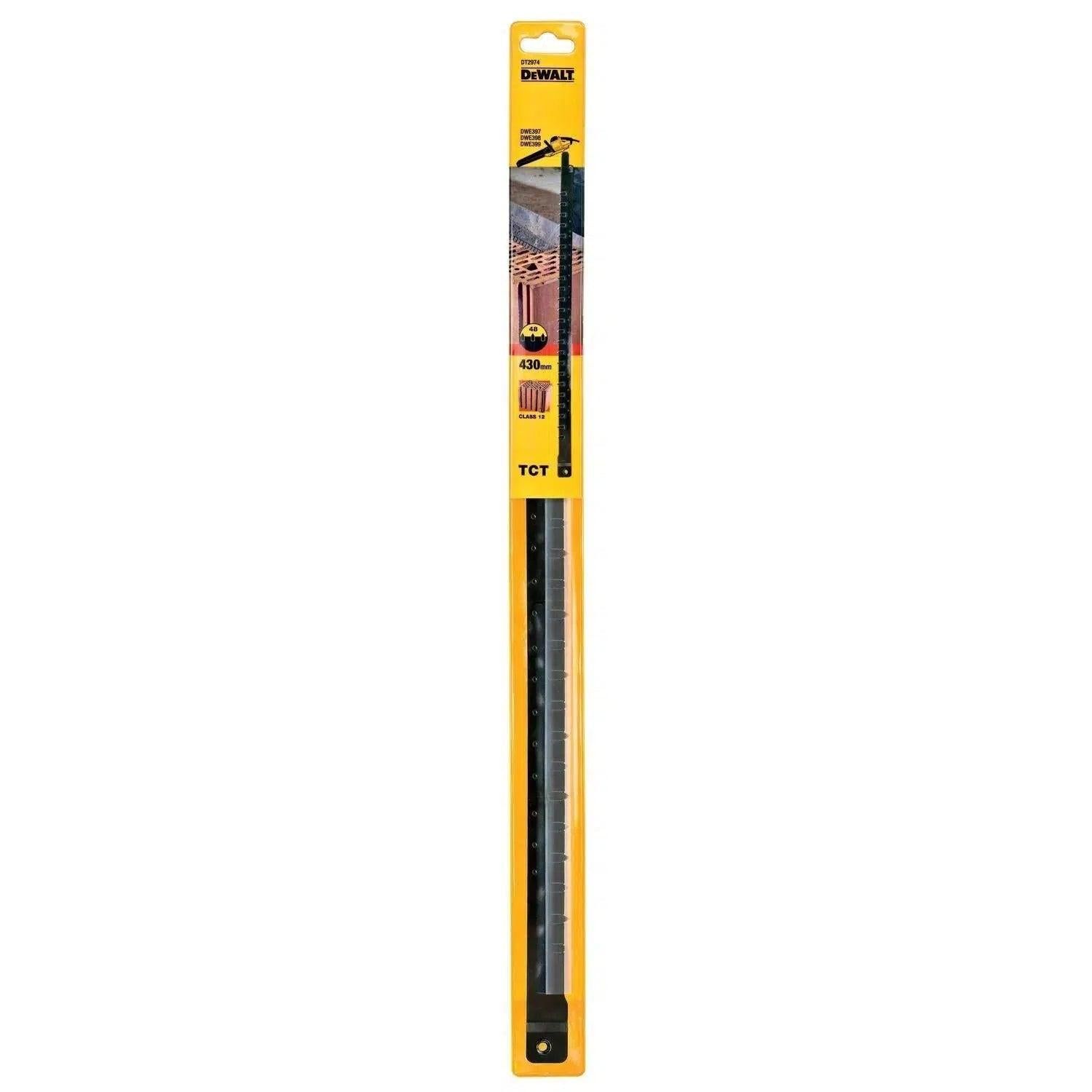 DeWALT DT2974 Alligatorzaagblad TCT 430mm Holle blokken