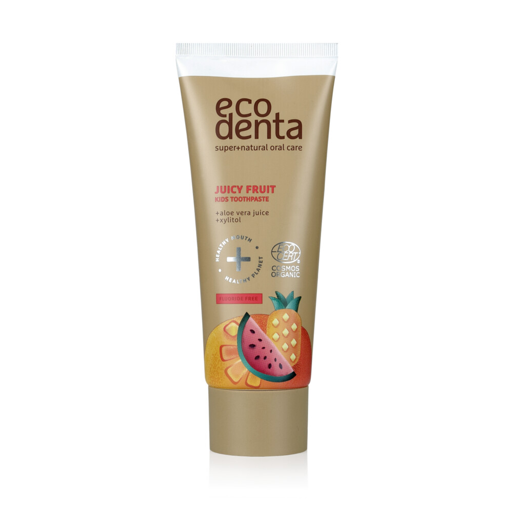 Ecodenta Tandpasta Organic Kids Sappig Fruit75 ml