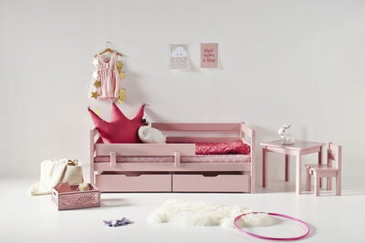 Hoppekids ECO Comfort Sikkerhetsskinne, Pale Rose