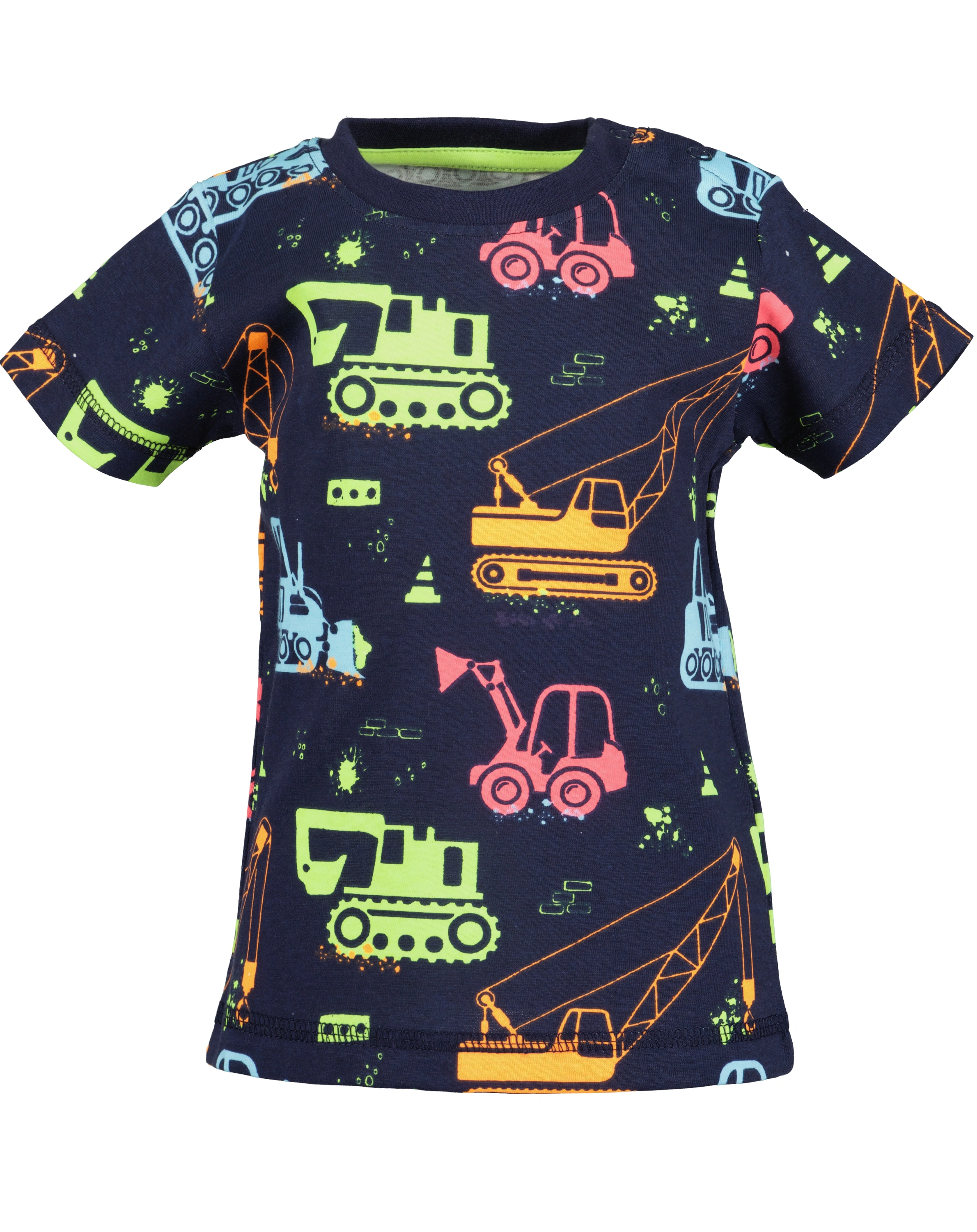 T-Shirt CONSTRUCTION SITE in nachtblau