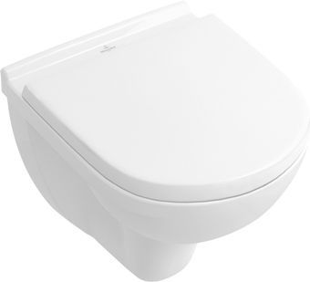Villeroy & Boch O.novo Compact closetzitting met deksel wit