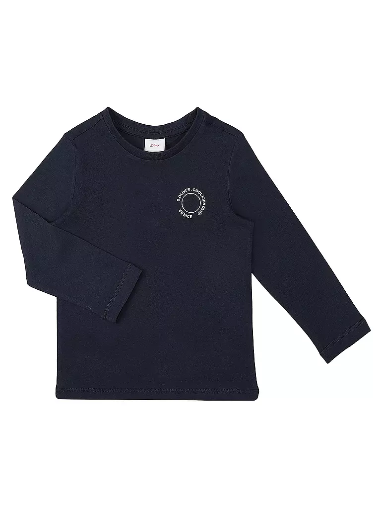 S.OLIVER Jungen Langarmshirt dunkelblau