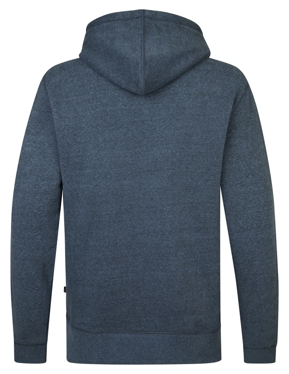 Petrol Hoodie flock print M-3040-SWH358