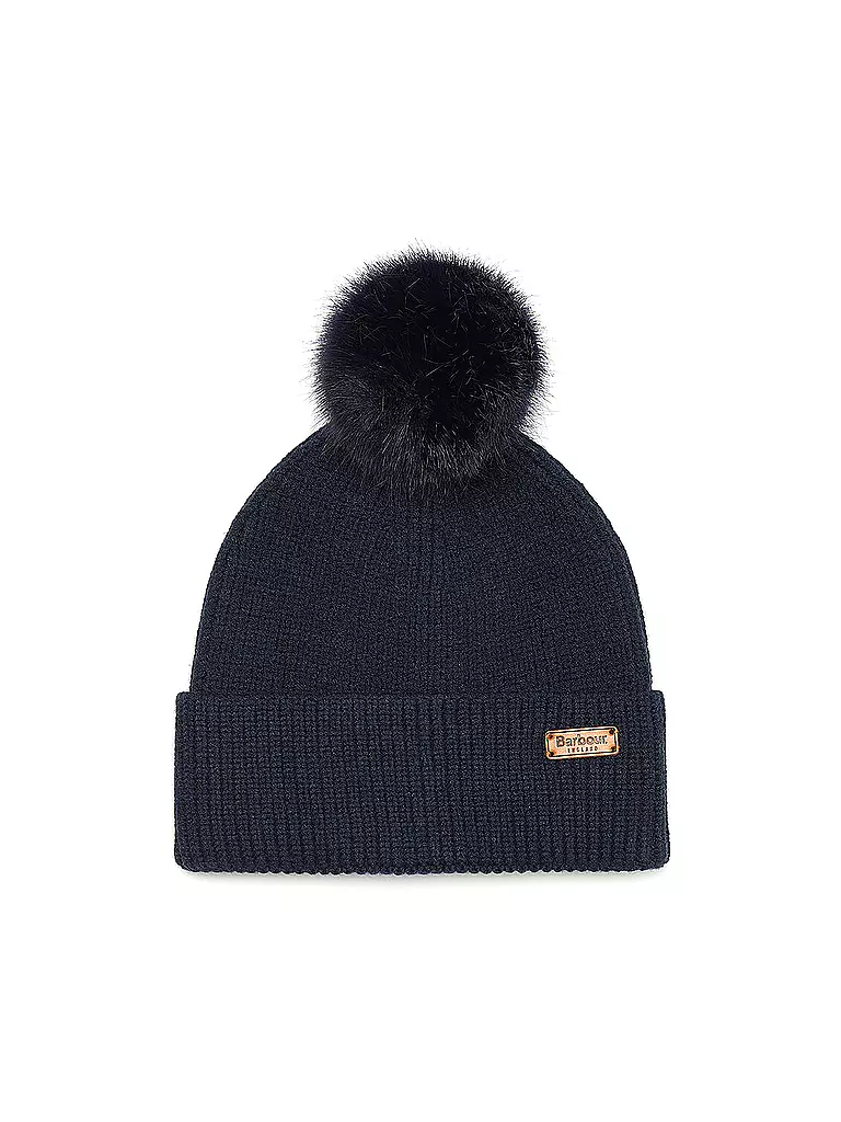 BARBOUR Geschenkset Beanie und Schal DOVER dunkelgrün