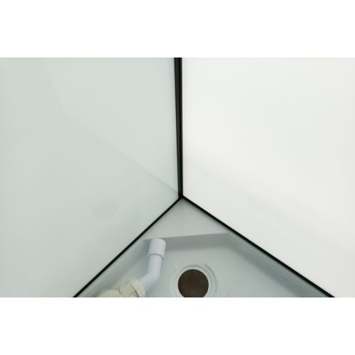Badstuber Bela complete douchecabine kwartrond 80x80x203cm