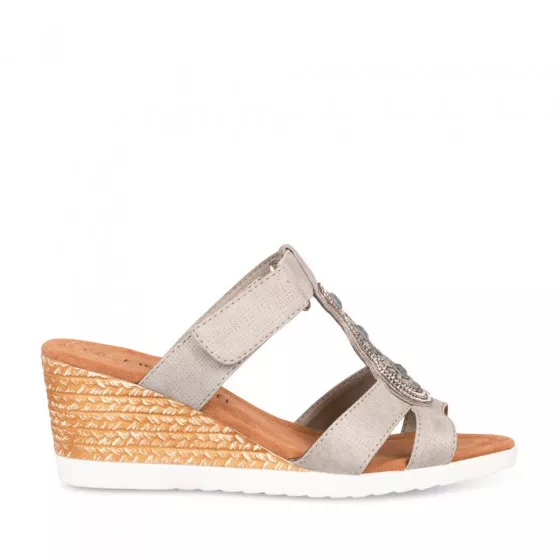 Mules GRIS NEOSOFT FEMME