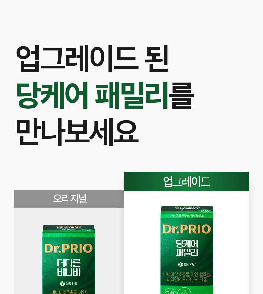 SERY BOX - Dr.PRIO Sugar Care Familie