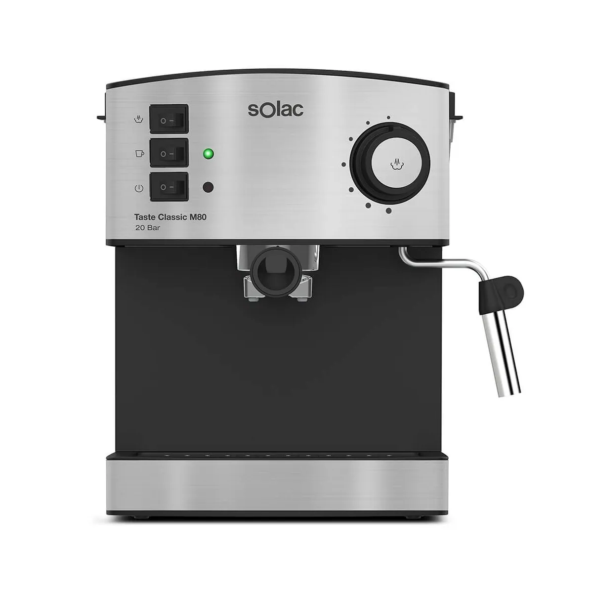 SOLAC Espressomaskin Taste Classic M80 Inox