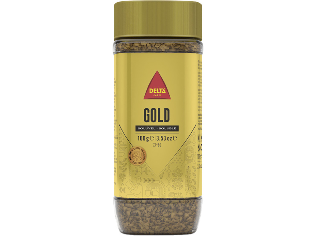 CAFÉ DELTA SOLÚVEL GOLD 100G