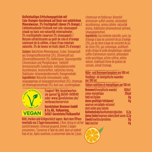 Gerolsteiner Cola-Mix (MEHRWEG)