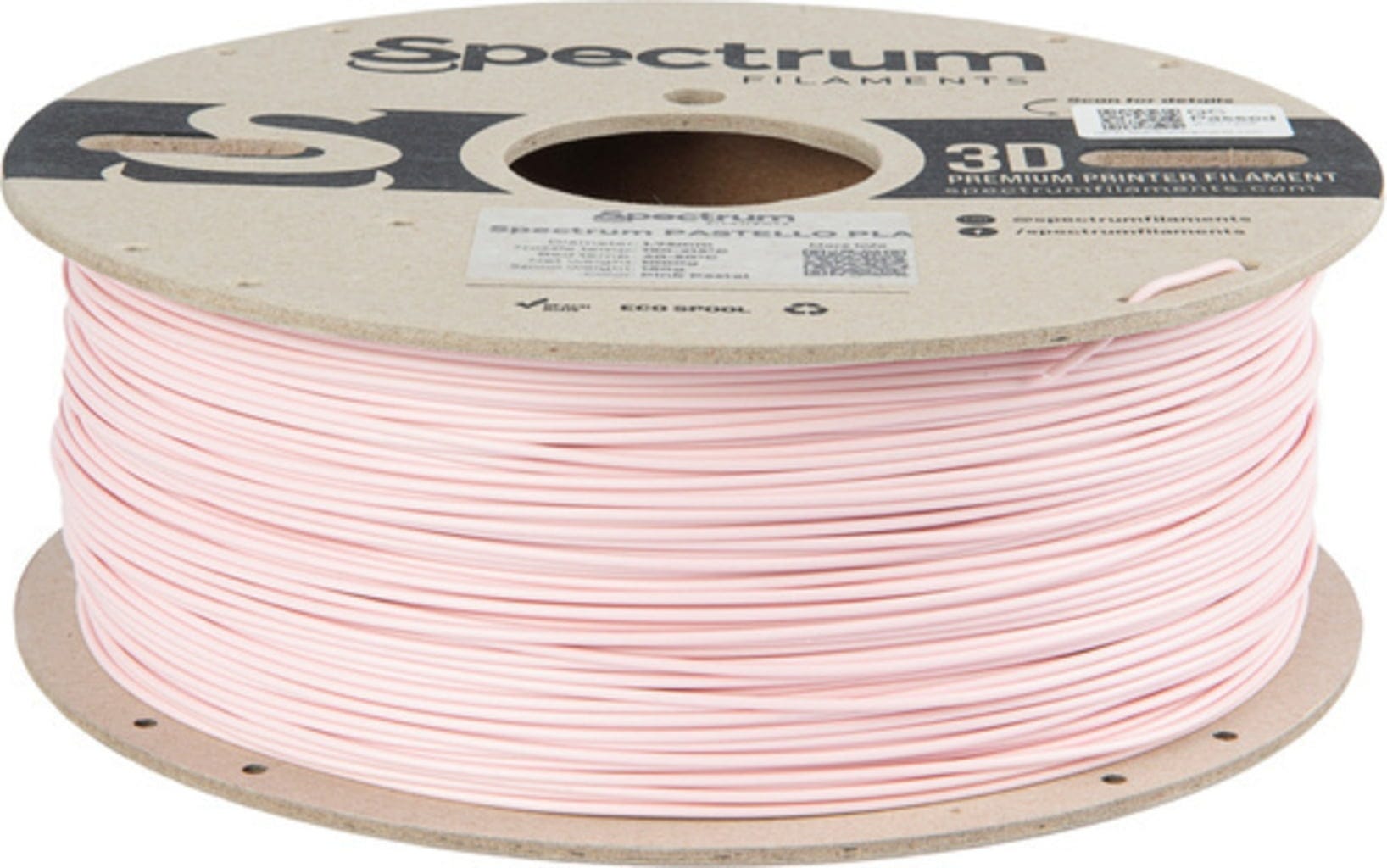 Spectrum  Pastello PLA Pink Pastel, 1,75 mm / 1000 g    Pastellfarbenes PLA in Pink Pastel