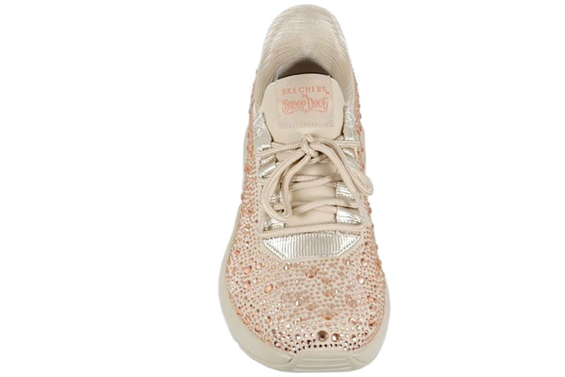 SKECHERS M-UNO - RIANESTONED AIR SNOOP DOG BEIGE SNEAKER SLIP-INS