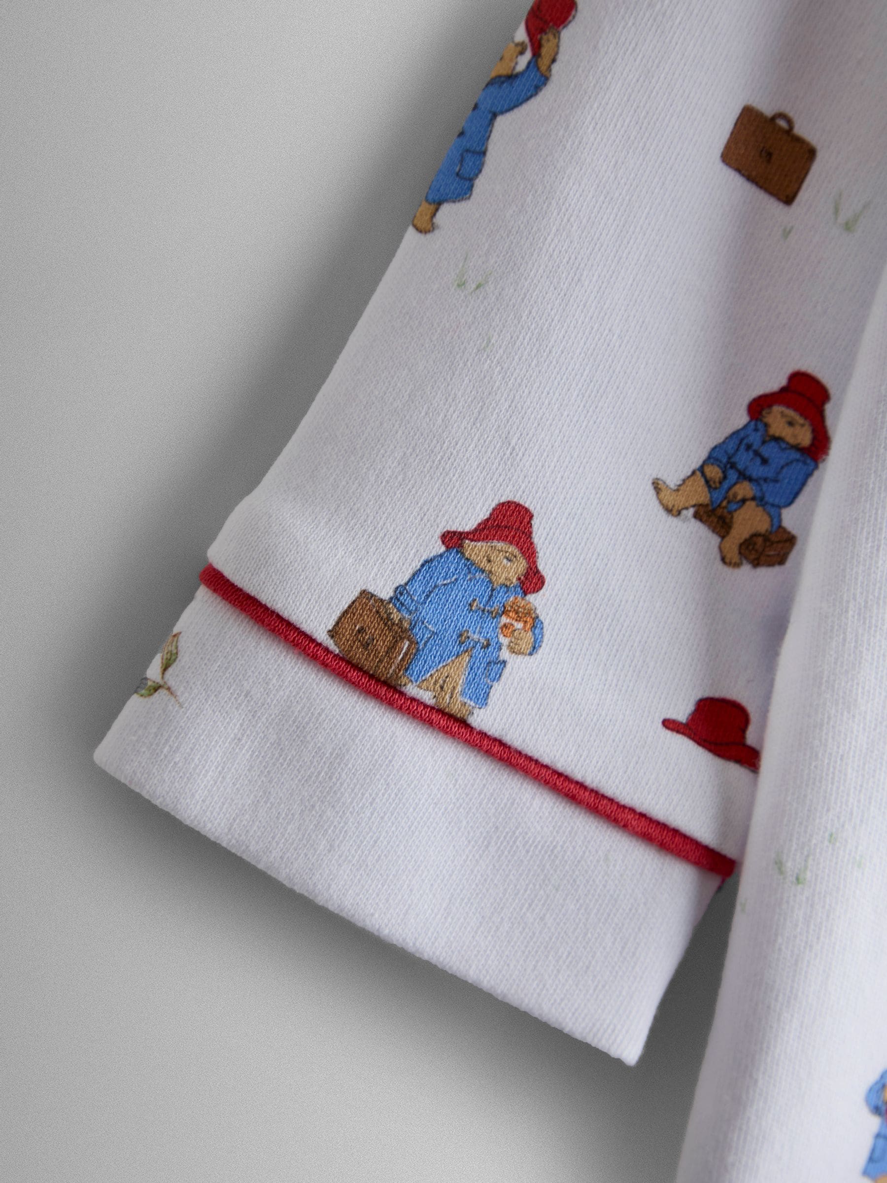 JoJo Maman Bébé Paddington™ Print Jersey Romper Pyjama