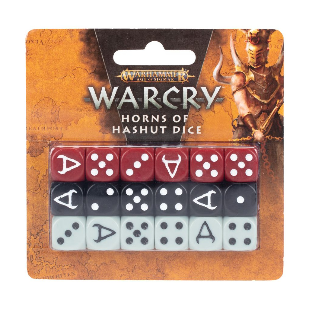 Warcry : Horns of Hashut - Dice Set
