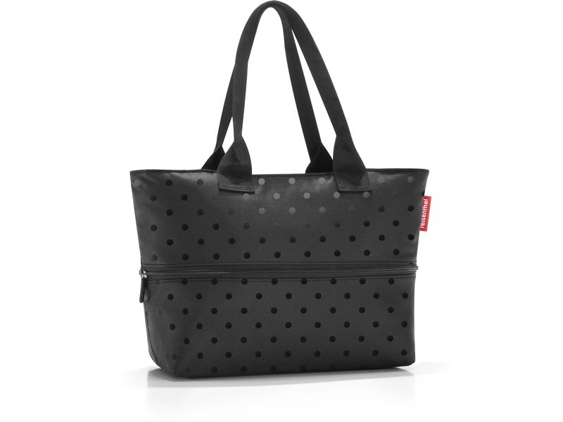Reisenthel Tasche Shopper E1 Glossy Dots Black Einkaufstasche