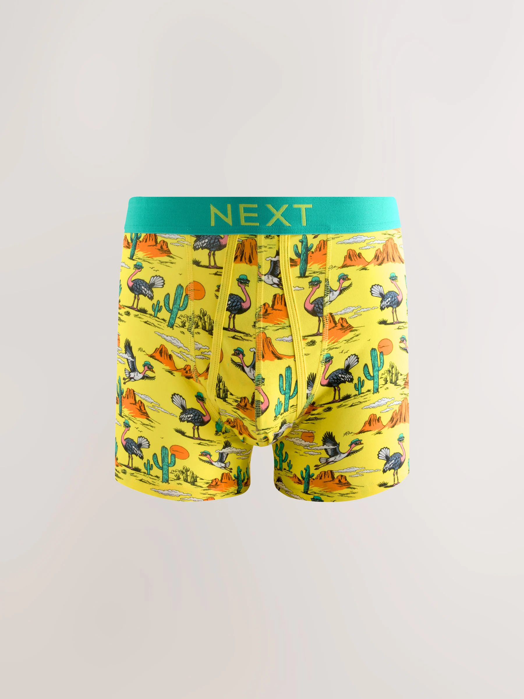 Animal Print Plaatsing - 8 Boxershorts zonder plooi