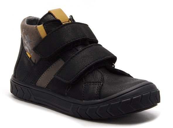 Bopy boots bottine enfant voltaire noir