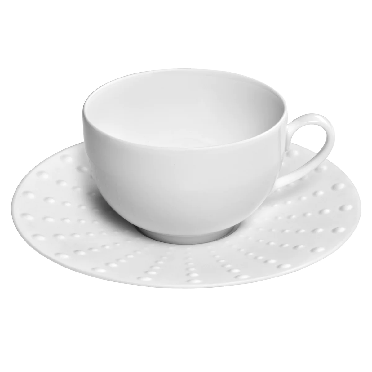 Sania Mat - Coffret 6 tasses et soucoupes thé Médard de Noblat