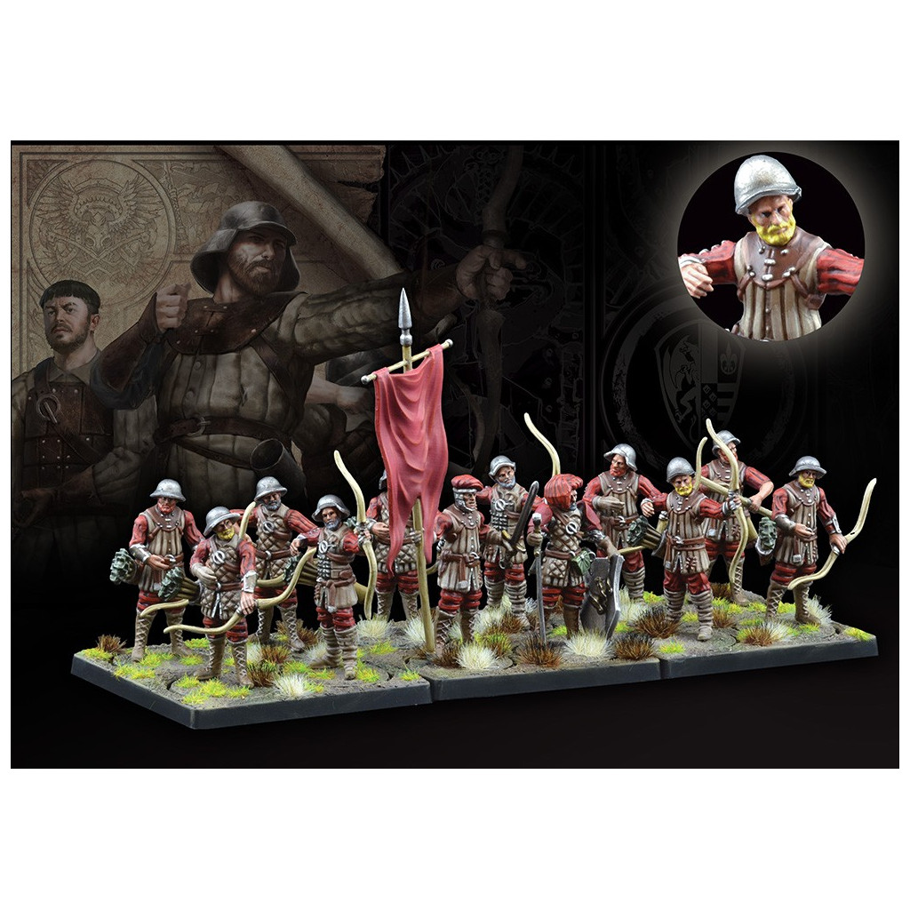 Conquest - Hundred Kingdoms - Militia Bowmen (Dual Kit)