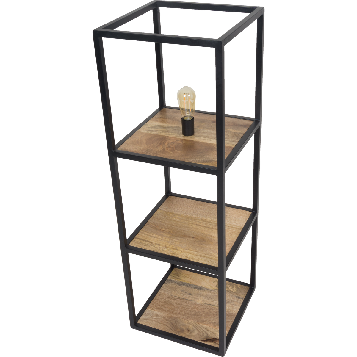 Vloerlamp Vintage Hout 120 cm