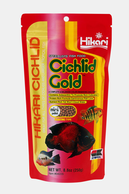 Hikari Cichlid Gold mini 250 gram | Cichlidenvoer