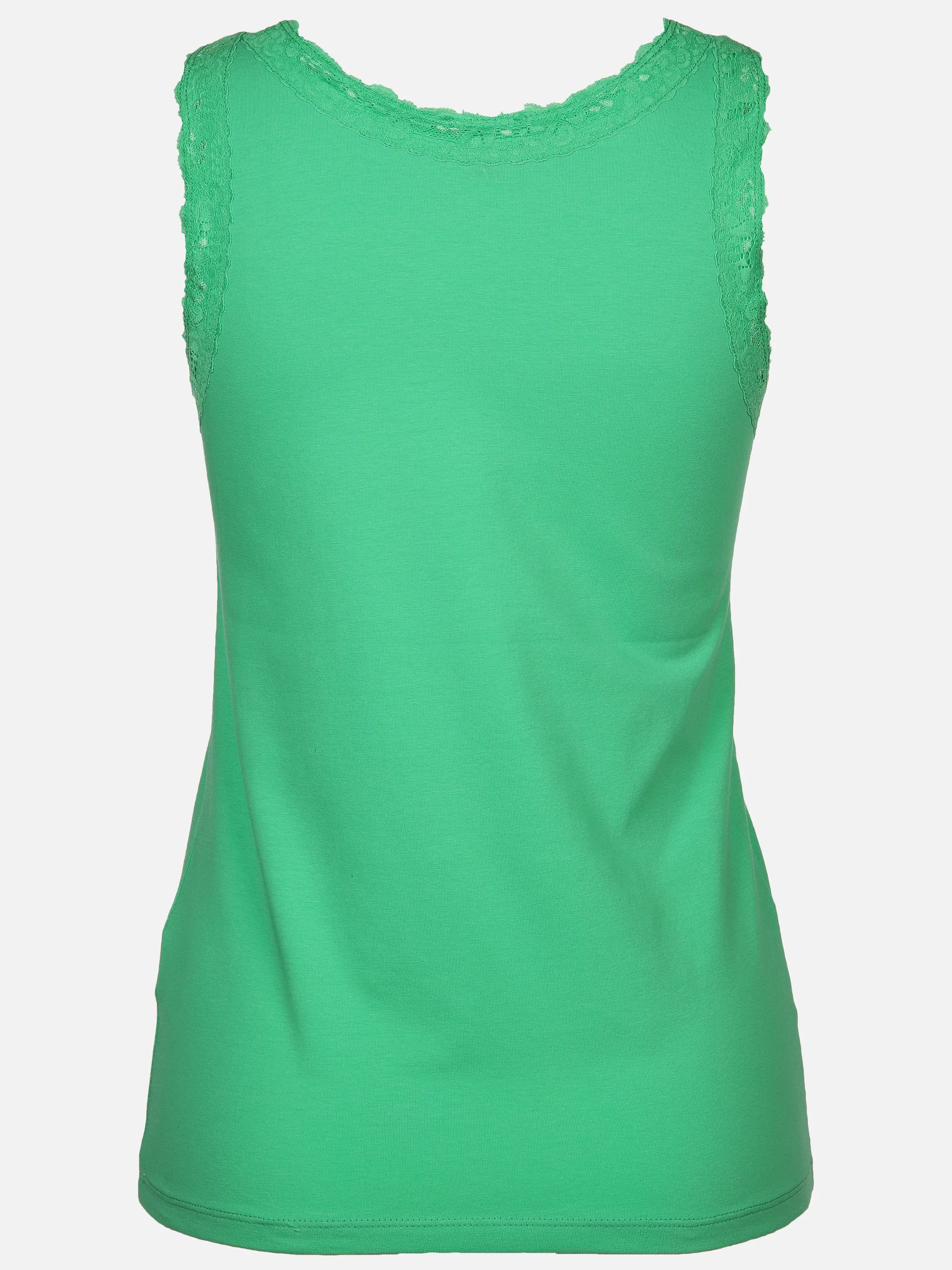 Damen Top mit Spitzenbesatz