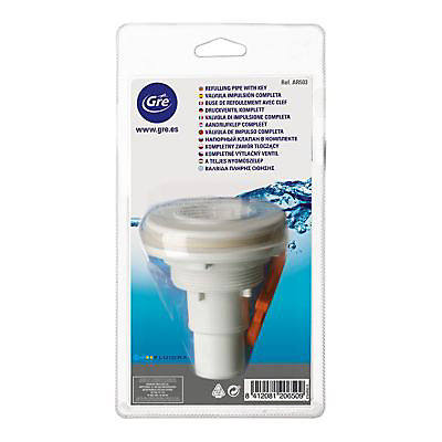 Buse de refoulement pour piscine, blanc, Gré
