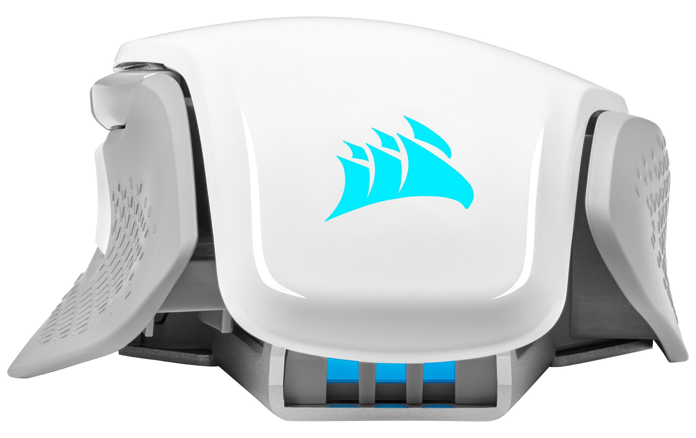 Gaming-Maus M65 RGB Ultra Wireless Weiss<br>Kabellose Gaming-Mouse mit geringem Eigengewicht und programmierbaren Tasten, speziell konzipiert für FPS-Spiele