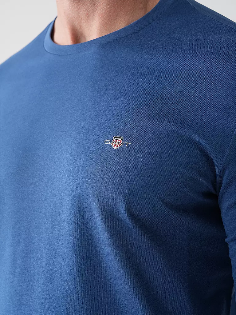 GANT Langarmshirt blau