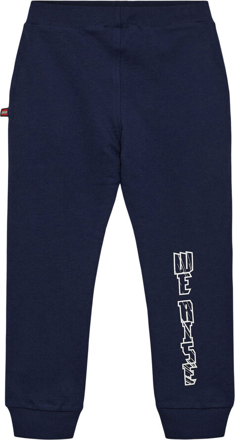 LEGO kidswear-LEGO børnetøj LWPHILO 701 - SWEATPANTS Blå