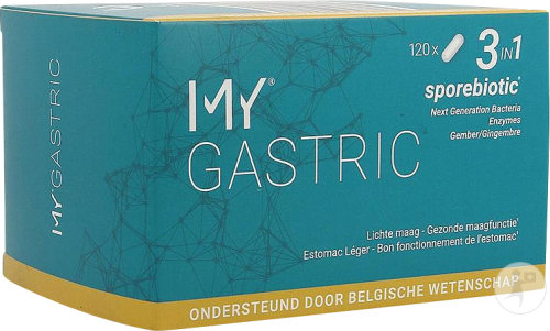 My Gastric 3en1 Sporebiotic Complément Alimentaire Estomac 120 Capsules