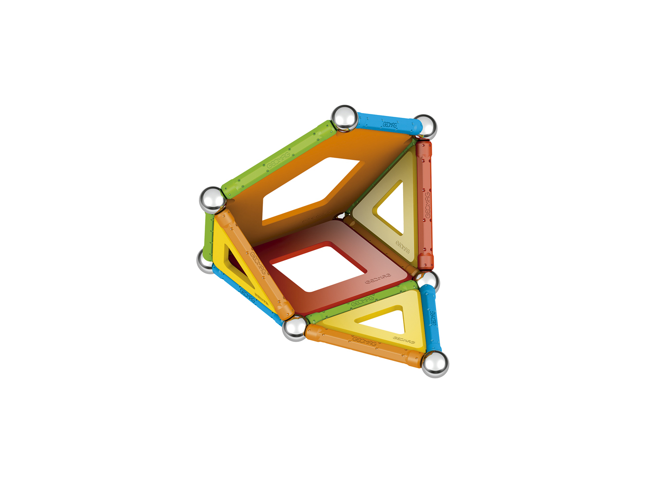 GREEN SUPER COLORS GEOMAG 35 PEÇAS
