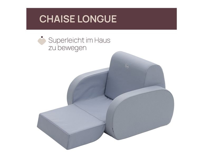 Chicco Babysessel Twist Powder Blue Babysessel mit verstellbarer Rückenlehne