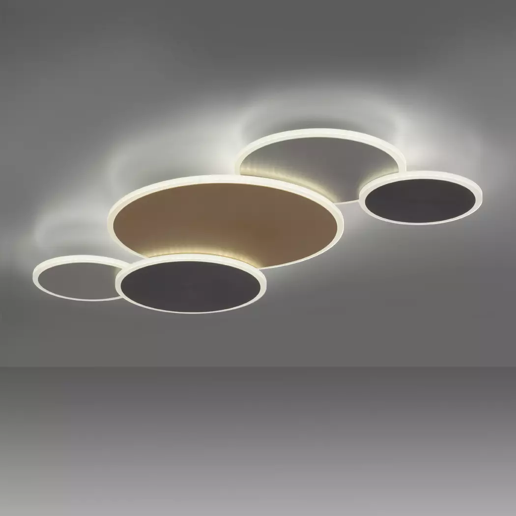 LED-Deckenleuchte Q-Piatto