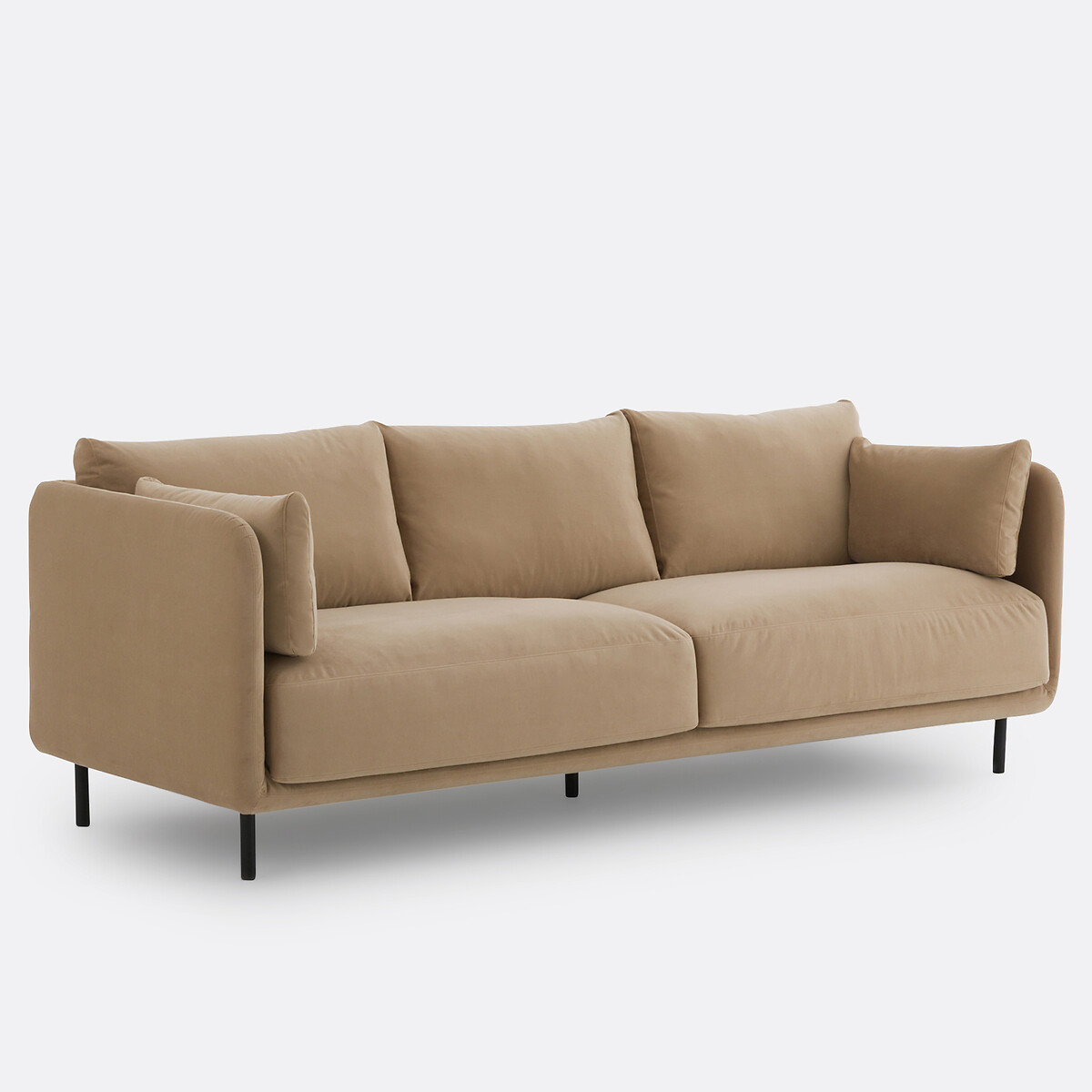 LA REDOUTE INTERIORS<br>Banco 3, 4 -zit, fluweel, Victor