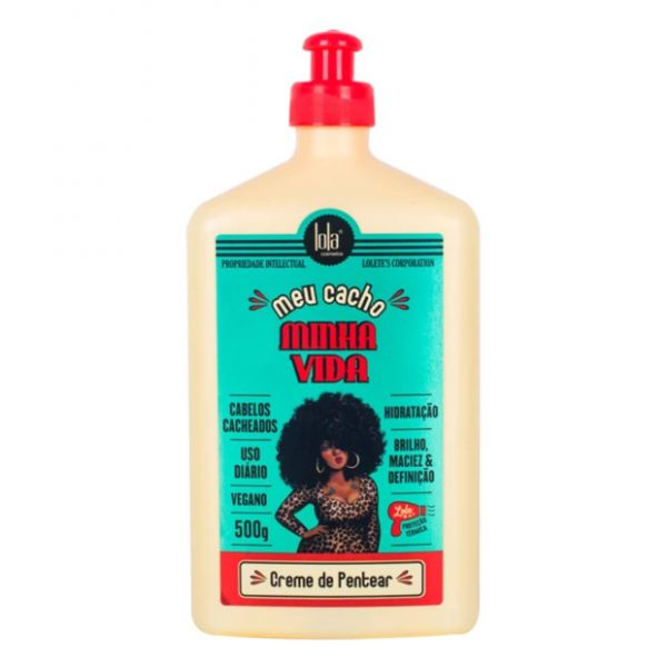 Lola Cosmetics Meu Cacho Minha Vida Creme de Pentear Cabelos Encaracolados 500g