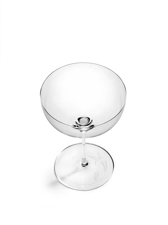 Serax Unity by Tomorrowland Dragonfly Coupe champagneglazen set van 4