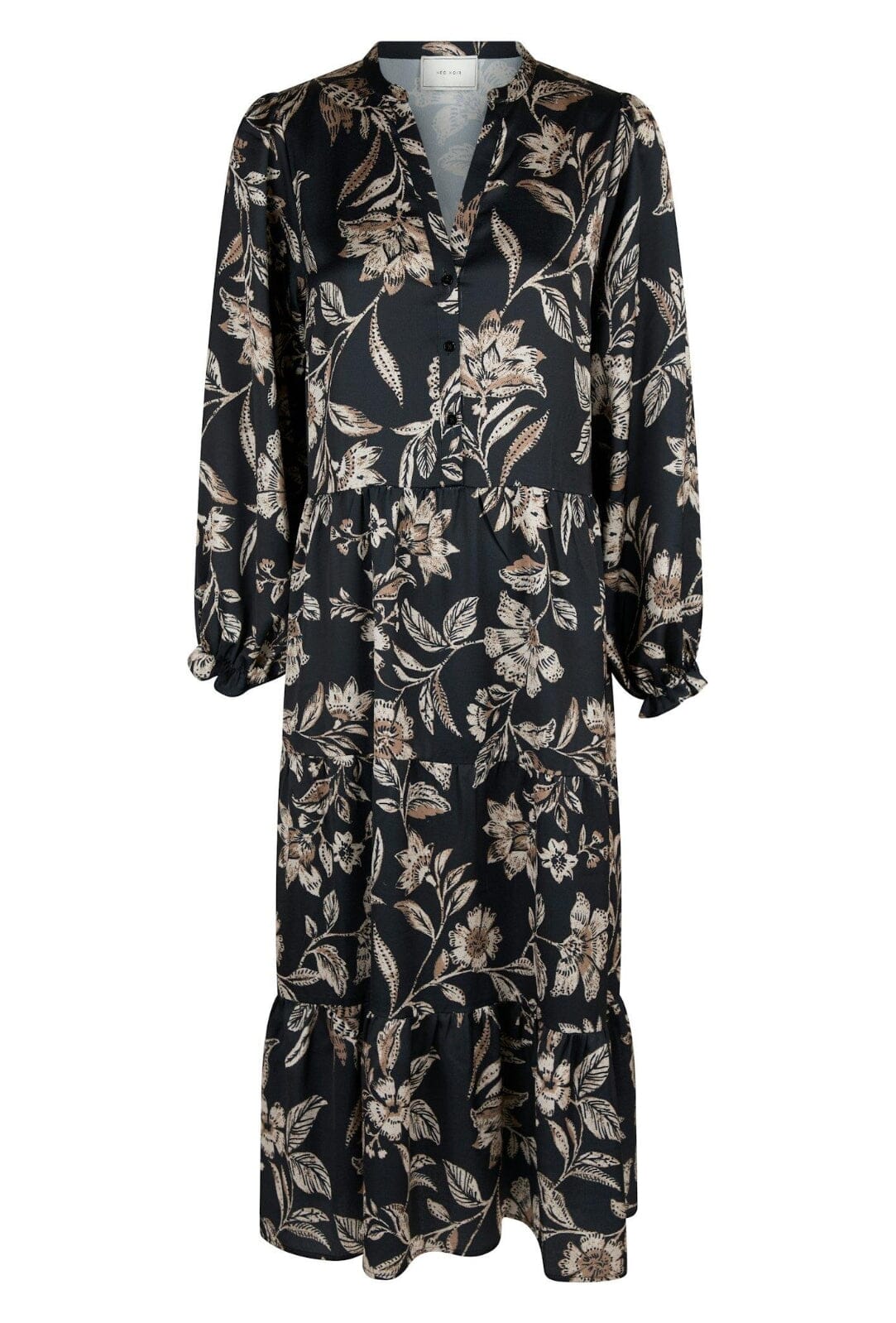 Neo Noir Layli Canvas Flower Dress