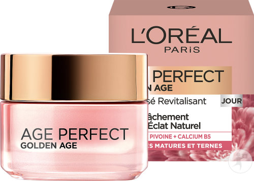 L'Oréal Paris Age Perfect Golden Age Soin Jour Anti-Âge Rosé Refortifiant Peaux Très Matures 50ml